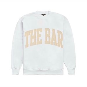 The bar varsity sweatshirt